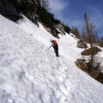 Schneefeld statt geteerter Weg © Gipfelfieber.com