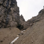 Einstieg in den Klettersteig am Ende des Schinderkars © Gipfelfieber.com