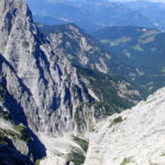 Unten ist der Weg ins Kaisertal hinab erkennbar © Gipfelfieber.com