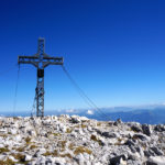 Das südliche Gipfelkreuz vom Hohen Göll © Gipfelfieber.com