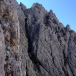 Kamin am Ende bzw. Anfang des Mannlgrats © Gipfelfieber.com