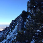 Die steilen Nord-Westabbrüche des Jochbergs © Gipfelfieber.com