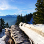 Ausblick von der Terrasse des August-Schuster-Hauses gen Kuchelbergspitze und Kreuzspitze © Gipfelfieber.com