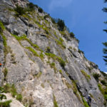 Steiler Aufstieg im Grünstein Klettersteig © Gipfelfieber.com
