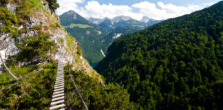 Der Grünstein Klettersteig am Fuß des Watzmann Der Grünsteig Klettersteig am Fuß des Watzmann © Gipfelfieber.com