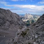 Blick ins Schuttkar der Ofentalschneid © Gipfelfieber.com