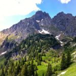 Der erste Blick auf die Große Klammspitze © Gipfelfieber.com