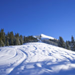 Der Aufstieg mit dem Gipfel vom Joch im Blick © Gipfelfieber.com