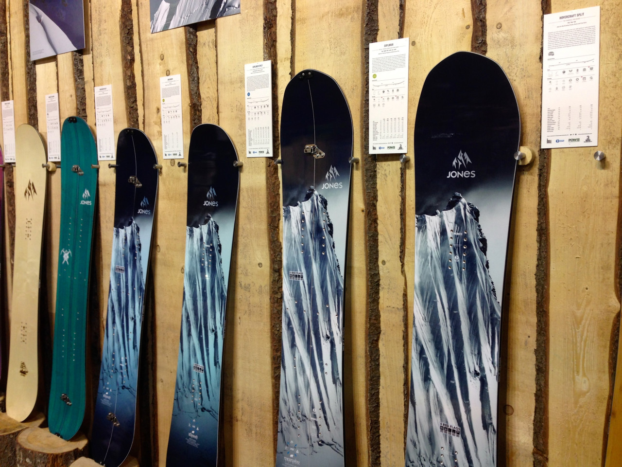 Mit die schönsten Snowboards für 2015/16 von Jones © Gipfelfieber.com
