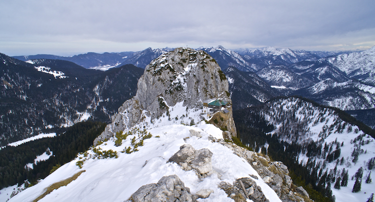 Roß- und Buchstein im Winter - Fast schon alpin © Gipfelfieber.com