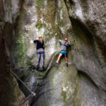 Glatte Wände, Drahtseil und Trittbügel © Gipfelfieber.com