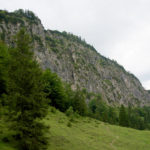Nordwand der Horauer Spitze mit den Klettersteigen © Gipfelfieber.com