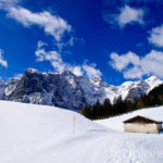 Februar: Hochkönigmassiv von der Blienteckalm © Gipfelfieber