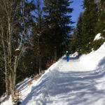 Aufstieg über den Rodelweg © Gipfelfieber