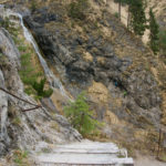 Abstieg mit bestem Blick aufs Geschehen © Gipfelfieber