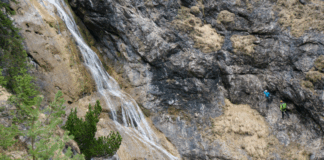 Der Hausbachfall Klettersteig: Überraschend sportlich © Gipfelfieber