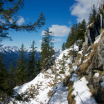 Eiszapfen über dem Steig © Gipfelfieber