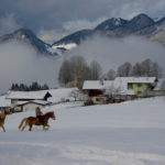 Ausritt im Schnee © Gipfelfieber