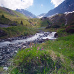 Ein Bach wird gequert © Gipfelfieber