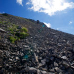 Anstieg im Schotter © Gipfelfieber