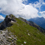 Hinter der Kuppe beginnen die Schwierigkeiten © Gipfelfieber