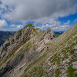 Eine letzte steile Querung © Gipfelfieber