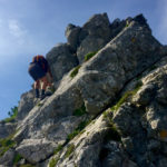 Der Gendarm - die Schlüsselstelle © Gipfelfieber