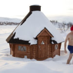 Abkühlung nach der Sauna © Visit Finland