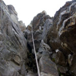 Die Schlüsselstelle © Gipfelfieber