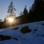 Die Sonne geht früh unter © Gipfelfieber