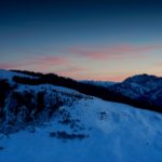 Der Himmel über Roßkopf und Schinder leuchtet © Gipfelfieber
