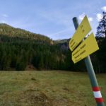 Abzweig an der Fuggenangeralm © Gipfelfieber