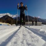 Die ersten Versuche auf Skating-Ski © Gipfelfieber