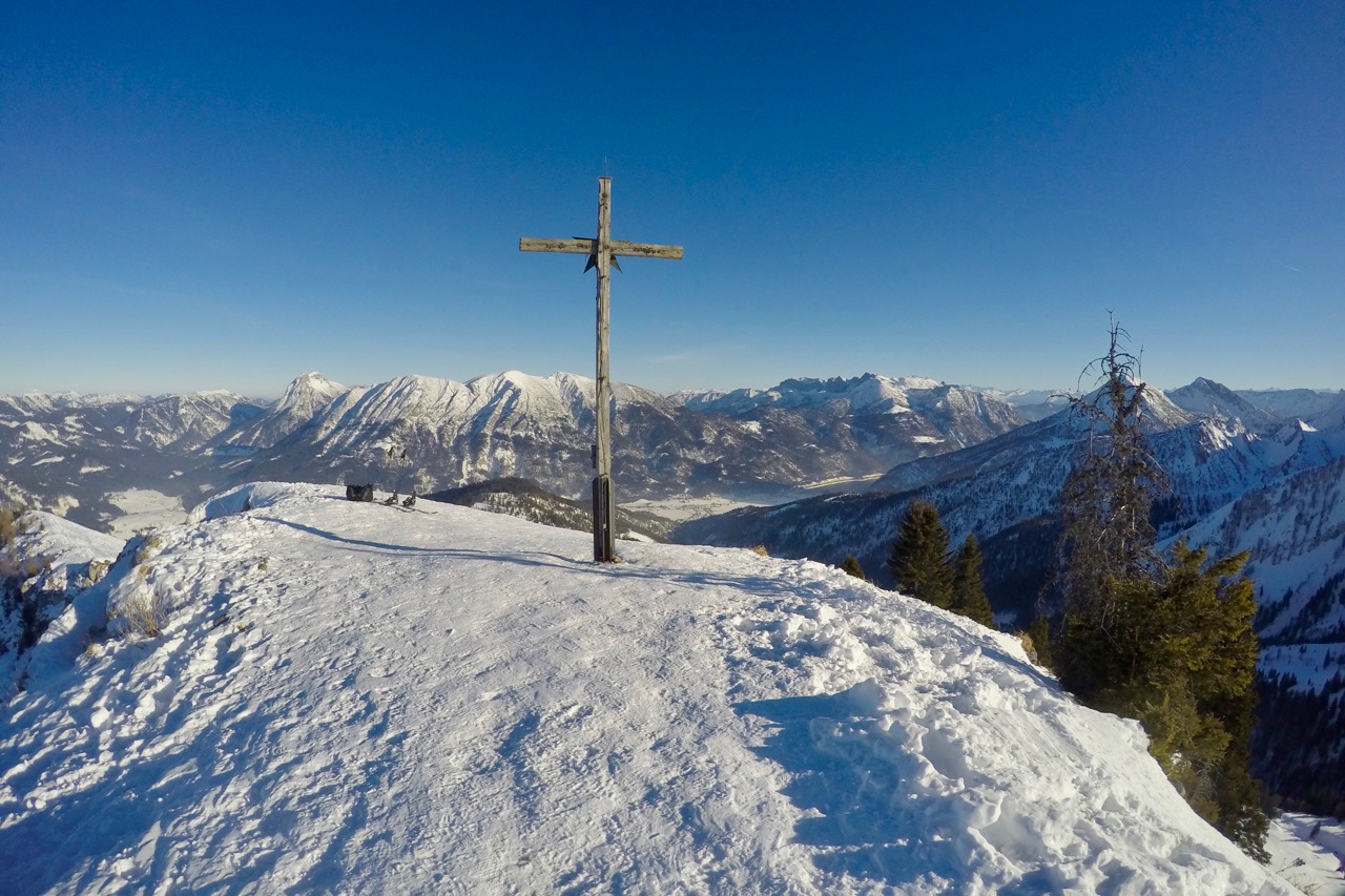 Gipfelkreuz der Hochplatte © Gipfelfieber