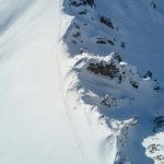 Der Grat zwischen Kreuz- und Hauptgipfel aus der Luft © Gipfelfieber