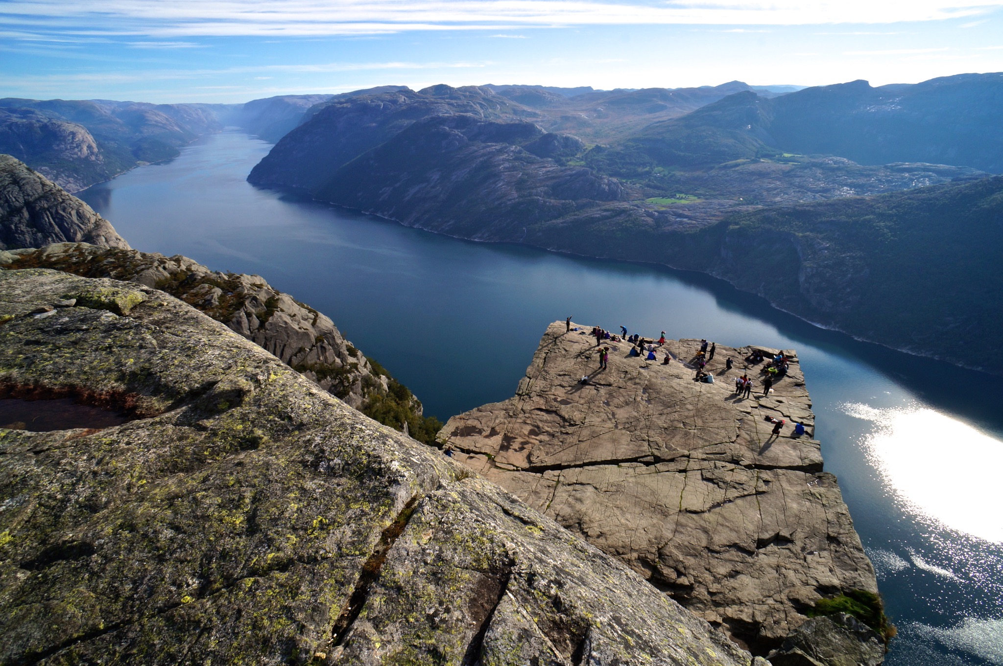 Der Preikestolen über dem Lysefjord © Gipfelfieber