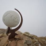 Globus am Gipfel vom Villanderer Berg © Gipfelfieber