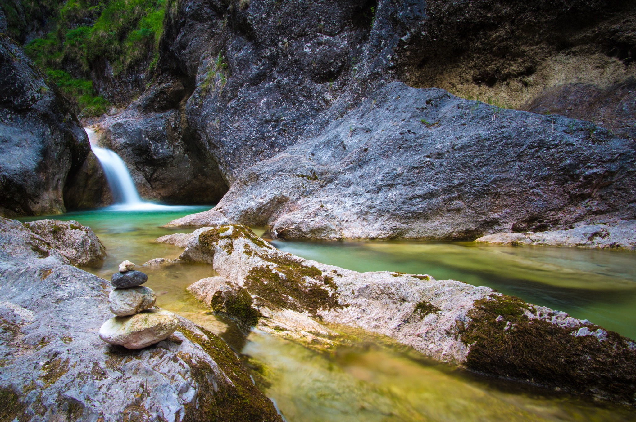 Wanderung durch die Almbachklamm: (Be)rauschende Fluten © Gipfelfieber