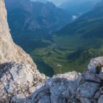 Tiefblick zur Falkenhütte © Gipfelfieber