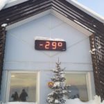 Frostiger Empfang in Kiruna © Gipfelfieber