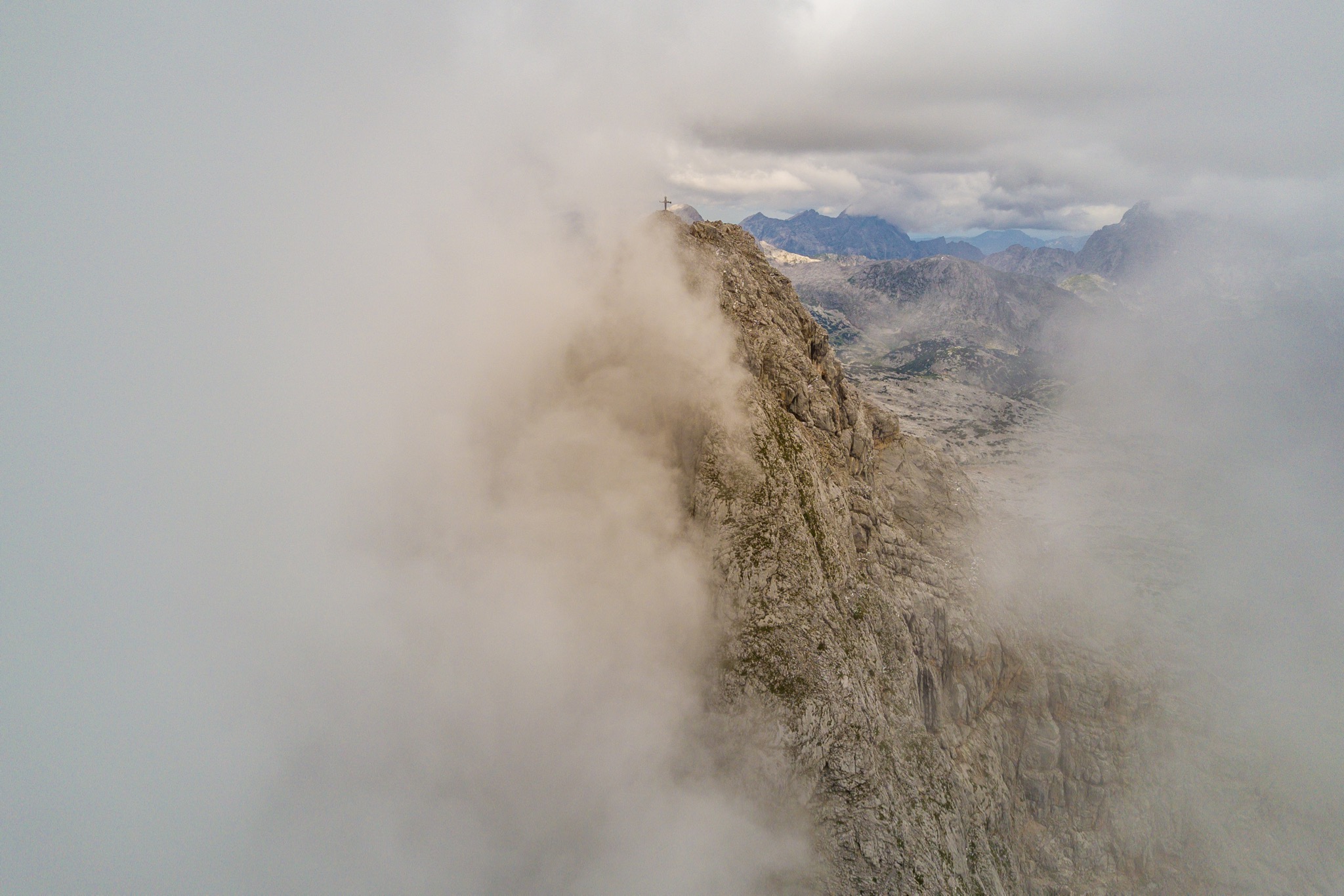 Verhüllter Gipfel der Schönfeldspitze © Gipfelfieber