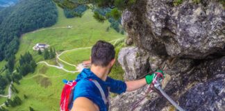 Direttissima an der Harauer Spitze: Sportlicher Klettersteig für Hartgesottene © Gipfelfieber