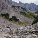 Steinmandl markieren den Abzweig zum Lärchegg © Gipfelfieber