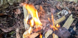 Outdoor Lifehack: Einfache und selbstgemachte Feuer-Anzünder © Gipfelfieber