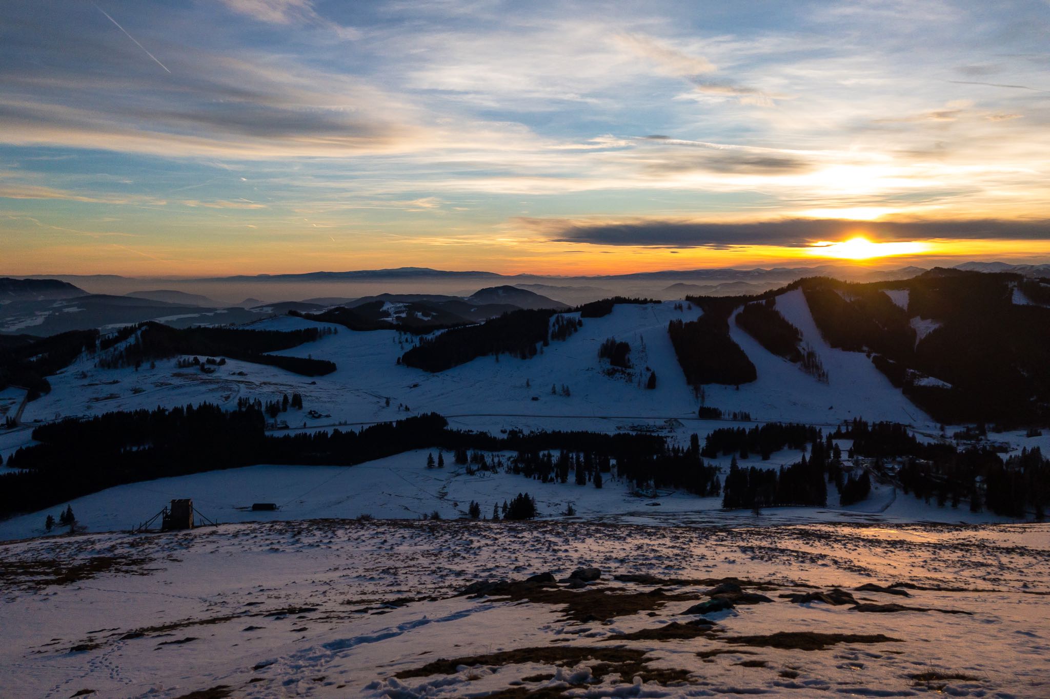 Die Teichalm: Der schönste Sonnenuntergang der Steiermark © Gipfelfieber