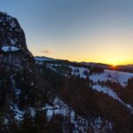 Dietrichshorn und ein letzter Sonnenstrahl © Gipfelfieber