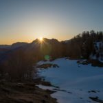 Hinter der Reiteralpe blitzt die Sonne hervor © Gipfelfieber
