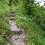 Der Steig hinter der Hütte © Gipfelfieber