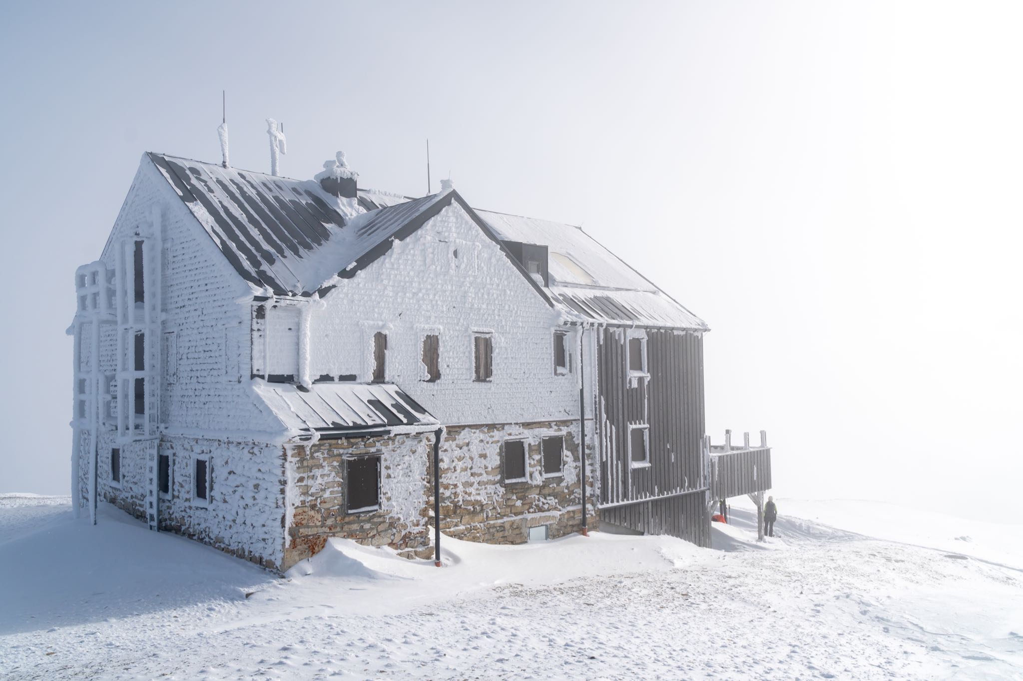 Eisige Hagener Hütte © Gipfelfieber