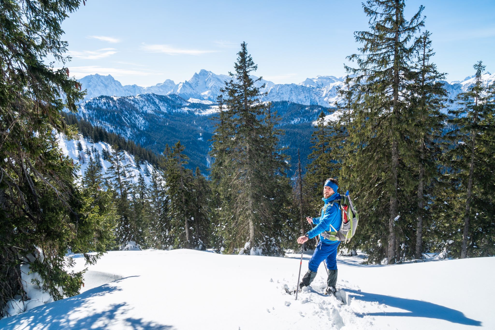 Casio Pro Trek WSD-F30 beim Schneeschuhwandern © Gipfelfieber